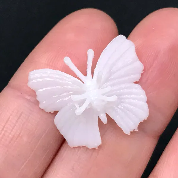 3D Butterfly Figurine | Miniature Insect for Resin World Making | Fairy Garden DIY | Inclusion for Resin Art (1 piece / 21mm x 18mm)