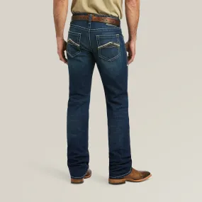 Ariat MEN'S M5 Straight Stretch Remming Stackable Straight Leg Jeans in Ford 10040746