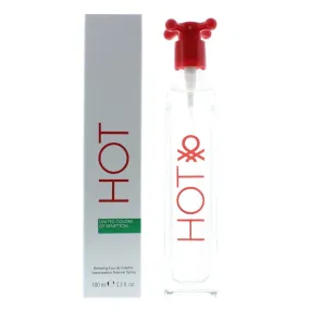 Benetton Hot EDT 3.3 oz 100 ml Women