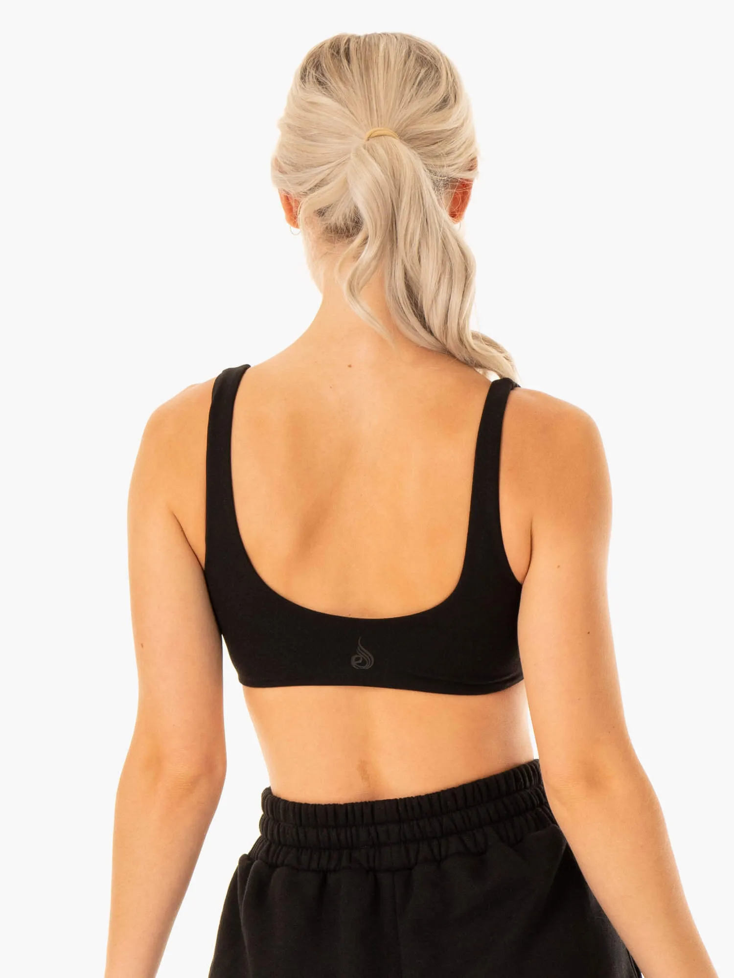 Elevate Lounge Bra - Black