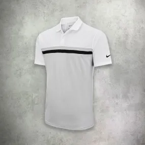 Nike Victory Colour block Polo White/Light Smoke