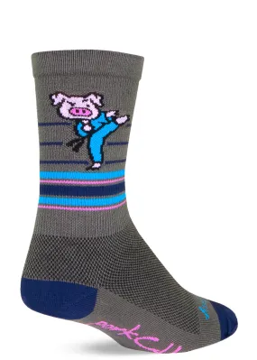 Porkchop Karate Pig Socks